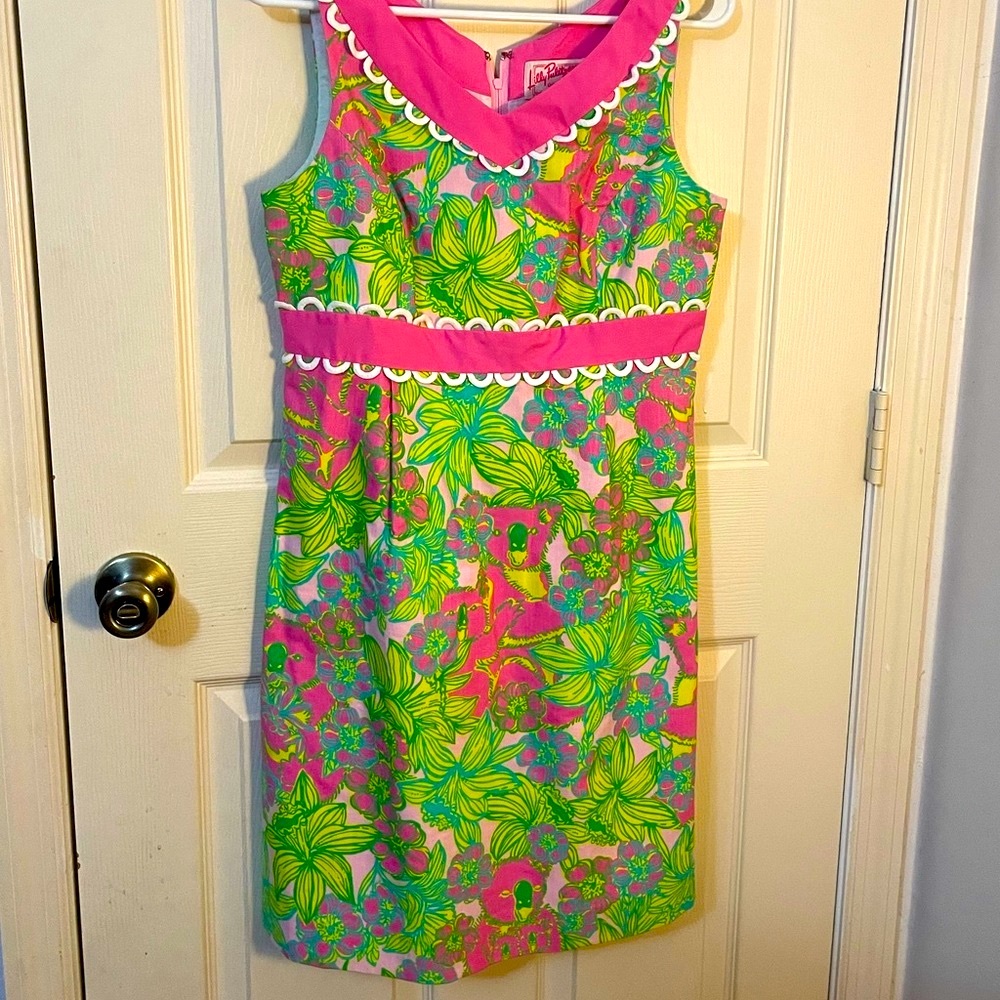 Lilly Pulitzer Floral Mini Dress